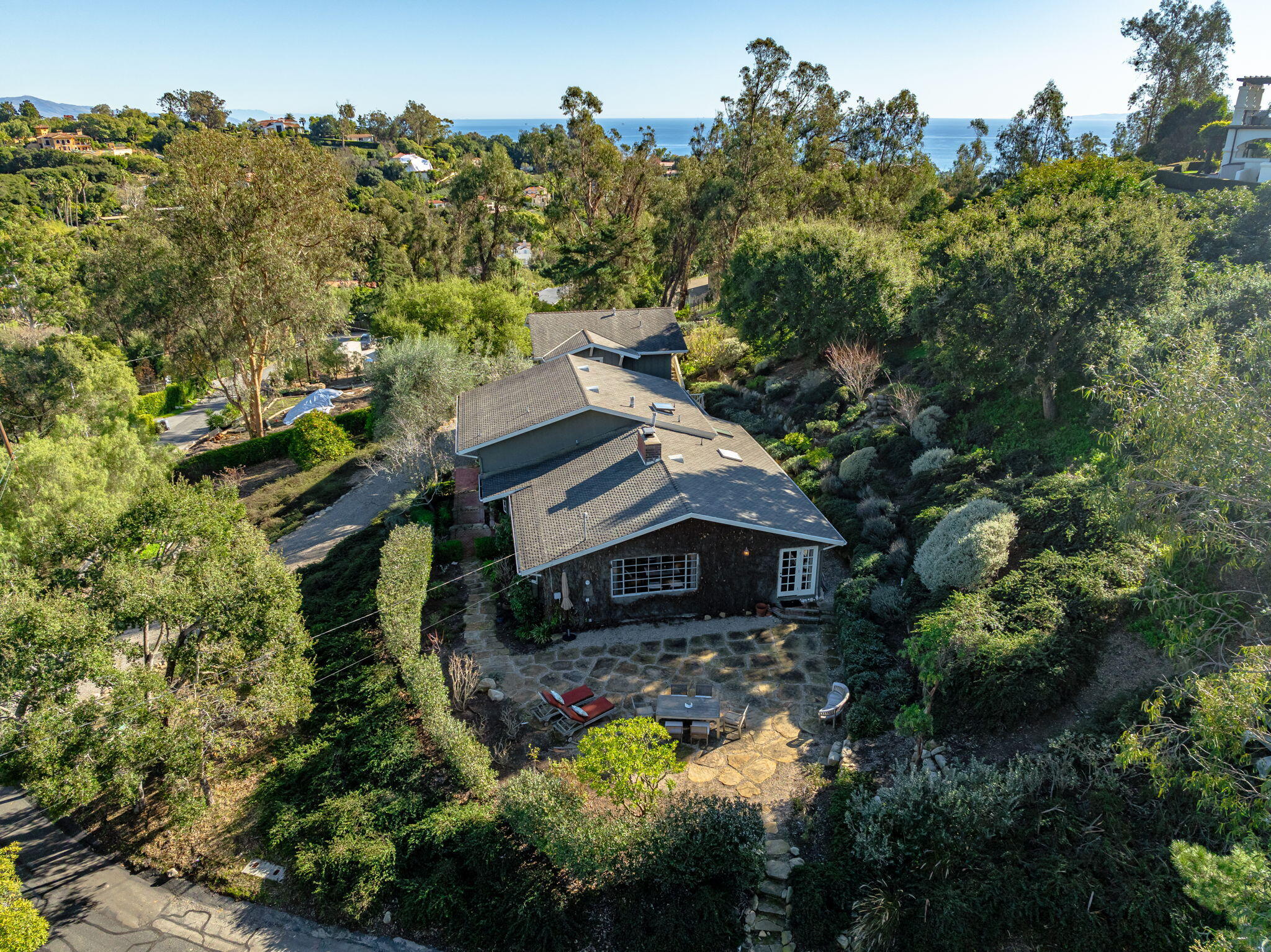 77 Crestview Lane Montecito, CA 93108 - Photo 35 of 44 35-web-or-mls-03 - Aerial View