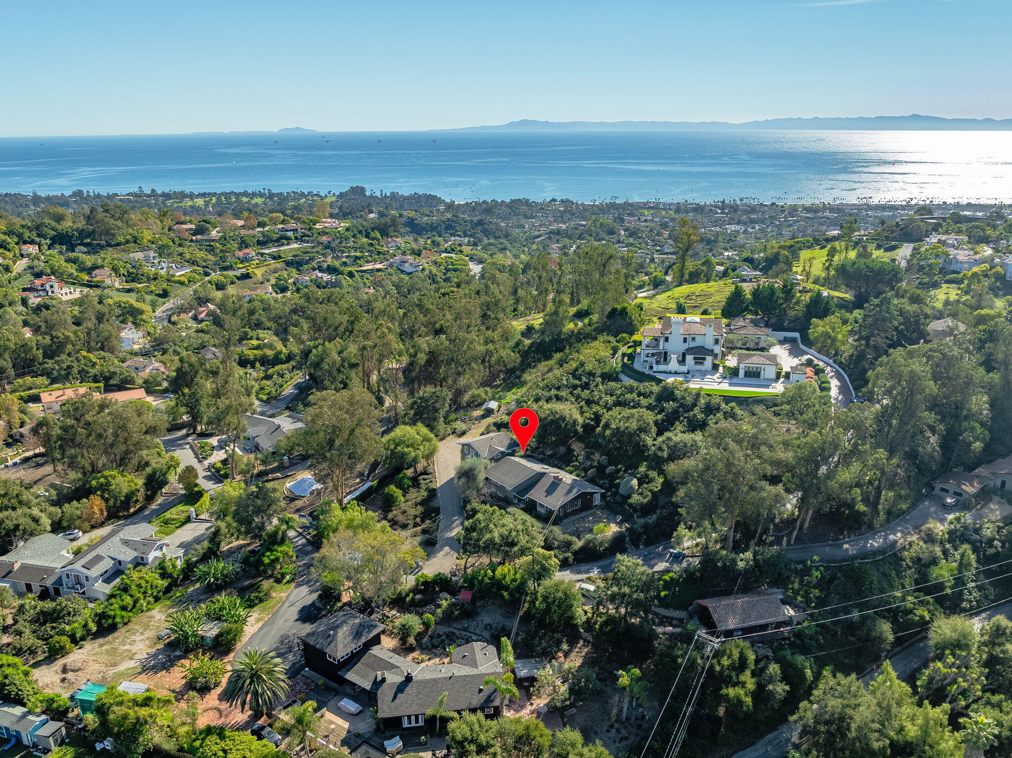 77 Crestview Lane Montecito, CA 93108 - Photo 39 of 44 39-web-or-mls-07 - Aerial View