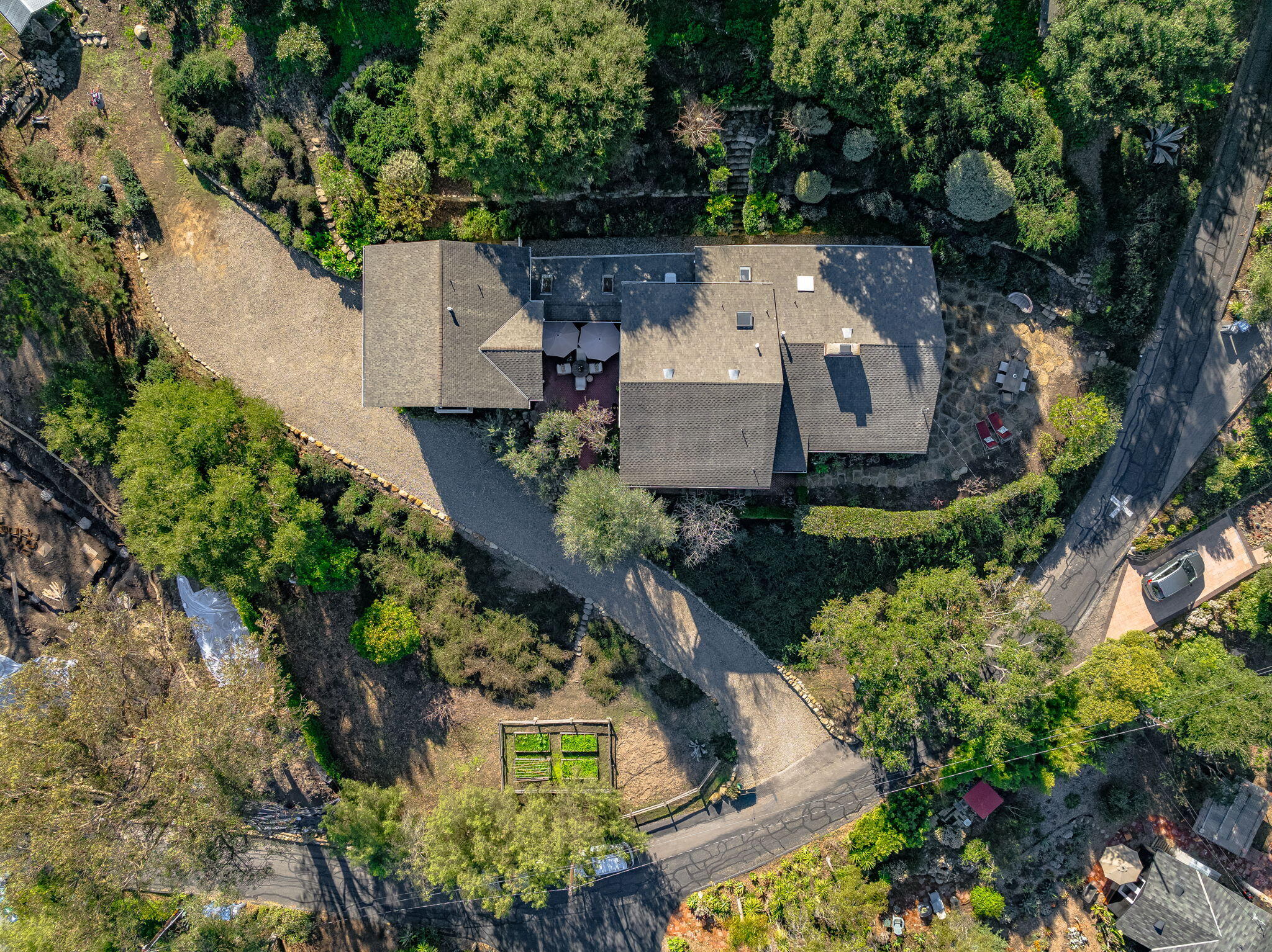 77 Crestview Lane Montecito, CA 93108 - Photo 41 of 44 41-web-or-mls-09 - Aerial View