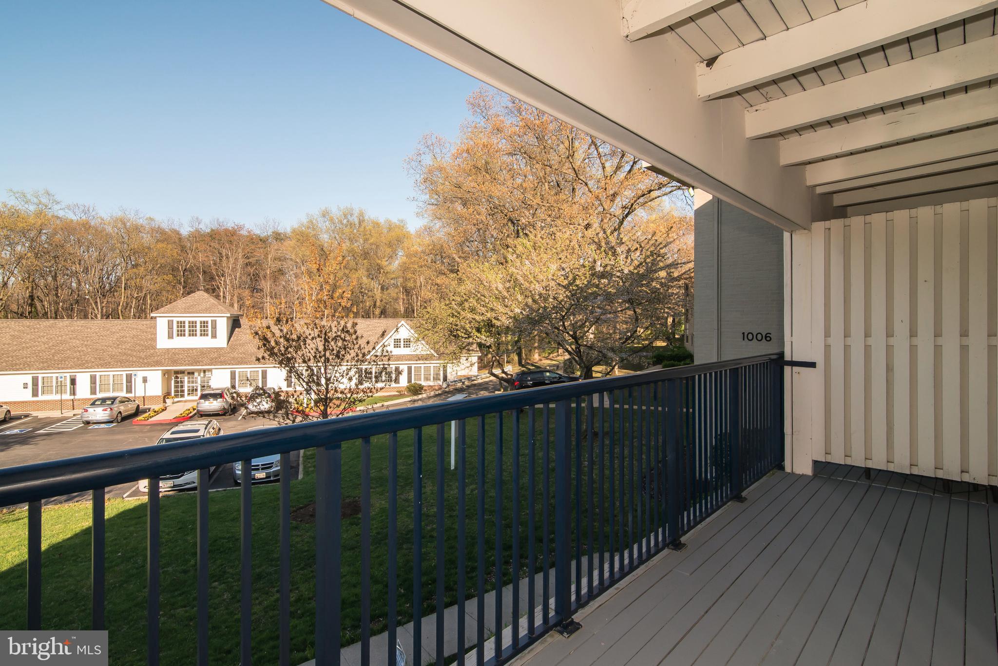 1006 Primrose Road, Unit 202 Annapolis, MD 21403 - Photo 14 of 15 Spacious Balcony