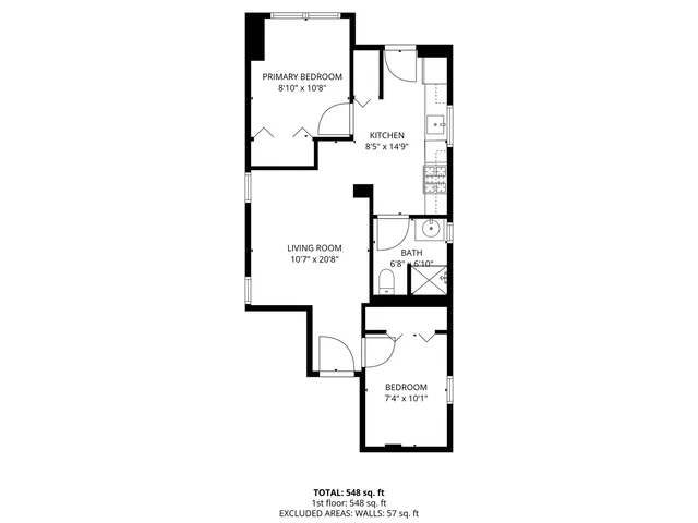 $2,000 | 1914 West Henderson Street, Unit GARDENFRONT, Chicago, IL 60657