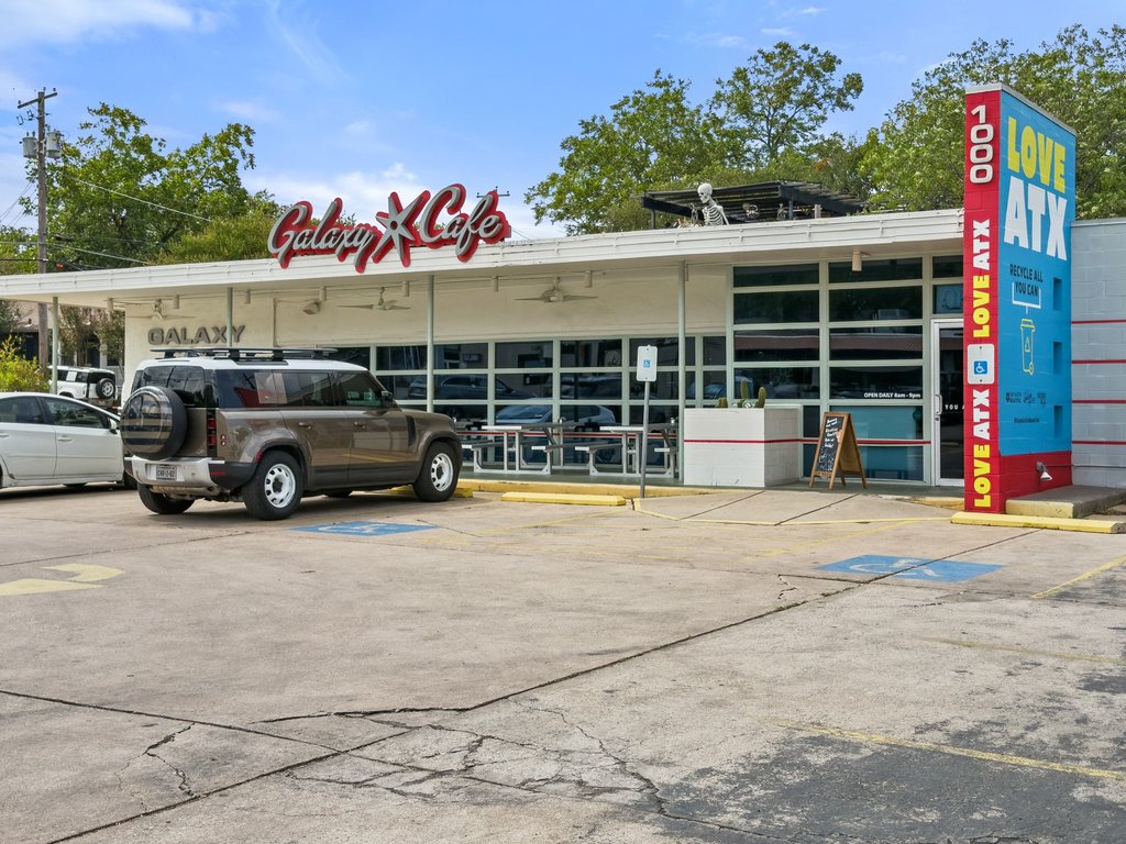 1210 Windsor Road, Unit 209 Austin, TX 78703 - Photo 32 of 38 Galaxy Cafe is just down the road for your slow Saturday morning enjoyment.