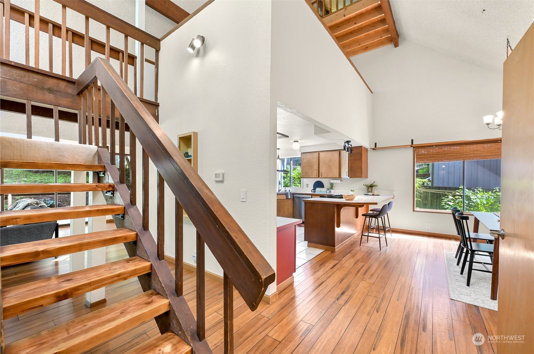 1506 Willowbrook Place Bellingham, WA 98229 - Photo 15 of 37 a view of a living room and balcony with furniture