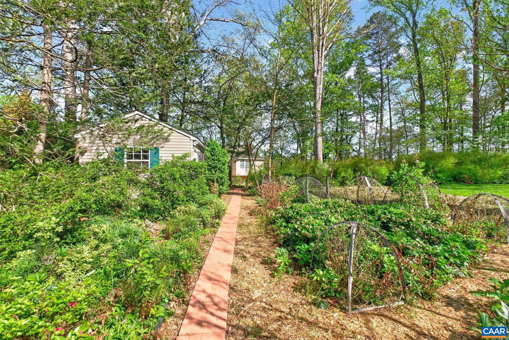 2409 Kerry Lane Charlottesville, VA 22901 - Photo 17 of 54 a view of a pathway both side of yard