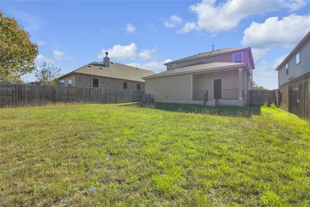 a view of a balcony with an outdoor space