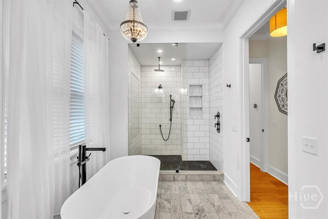 822 Dancy Avenue Savannah, GA 31419 - Photo 27 of 74 Huge walk-in shower.