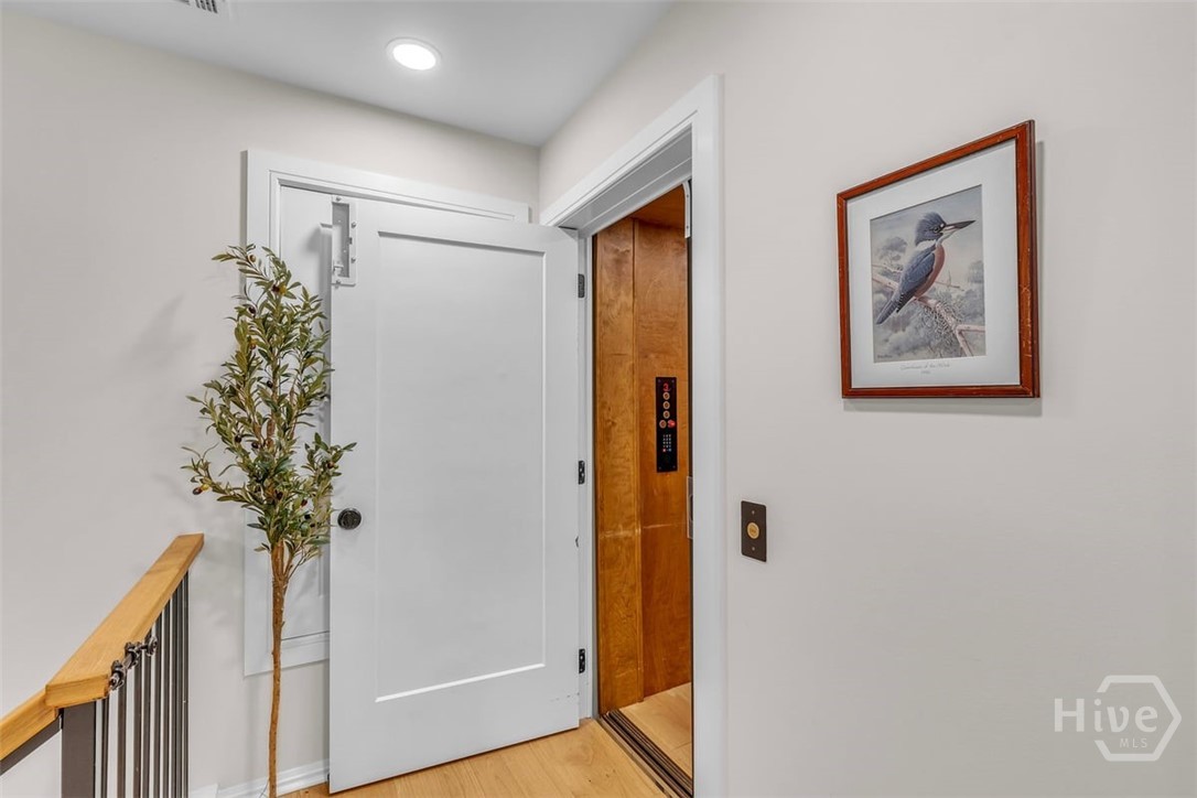 822 Dancy Avenue Savannah, GA 31419 - Photo 66 of 74 Entrance to elevator from carriage house