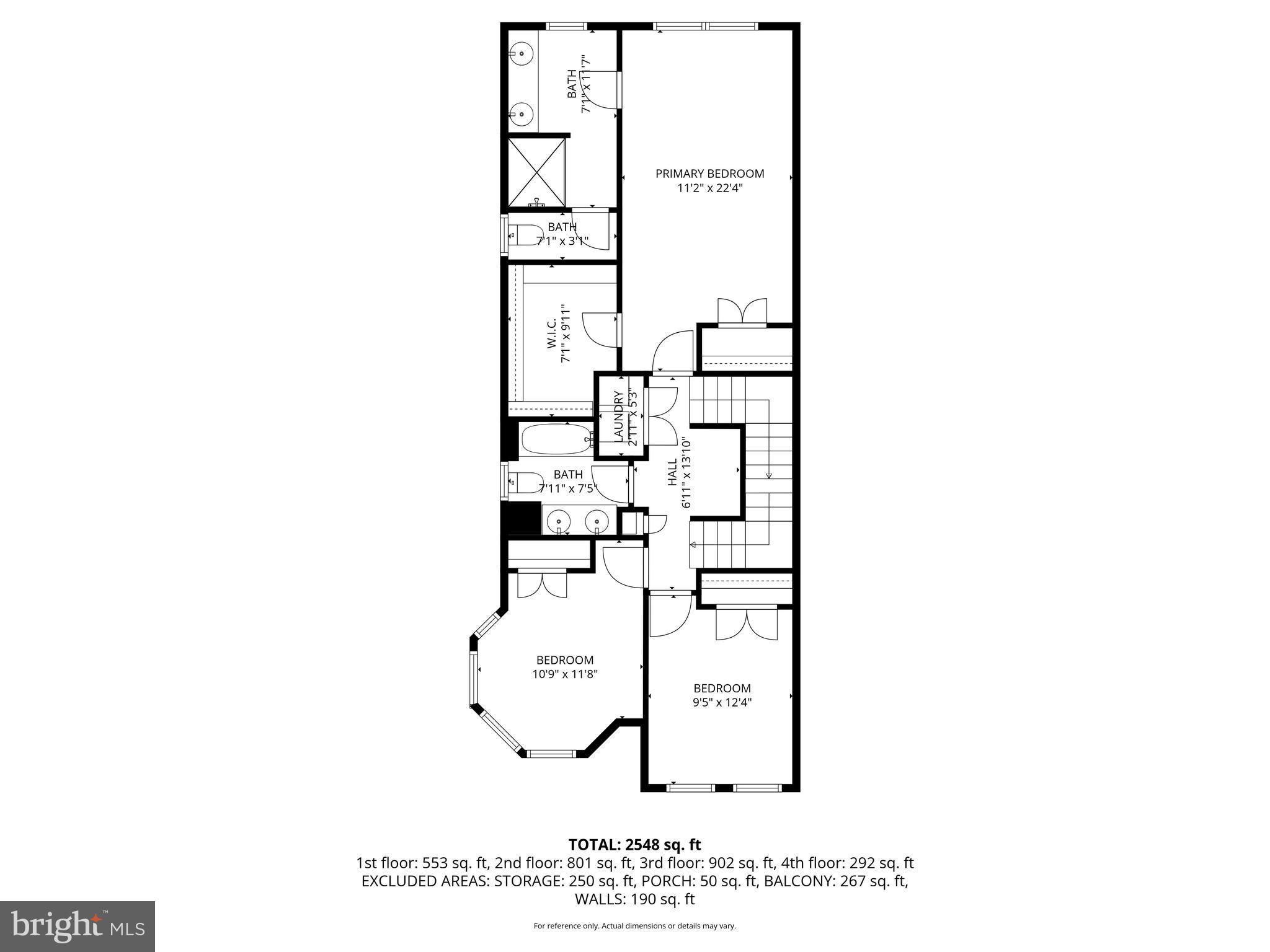 605 Blandwood Road Frederick, MD 21701 - Photo 69 of 72 Second level floorplan.
