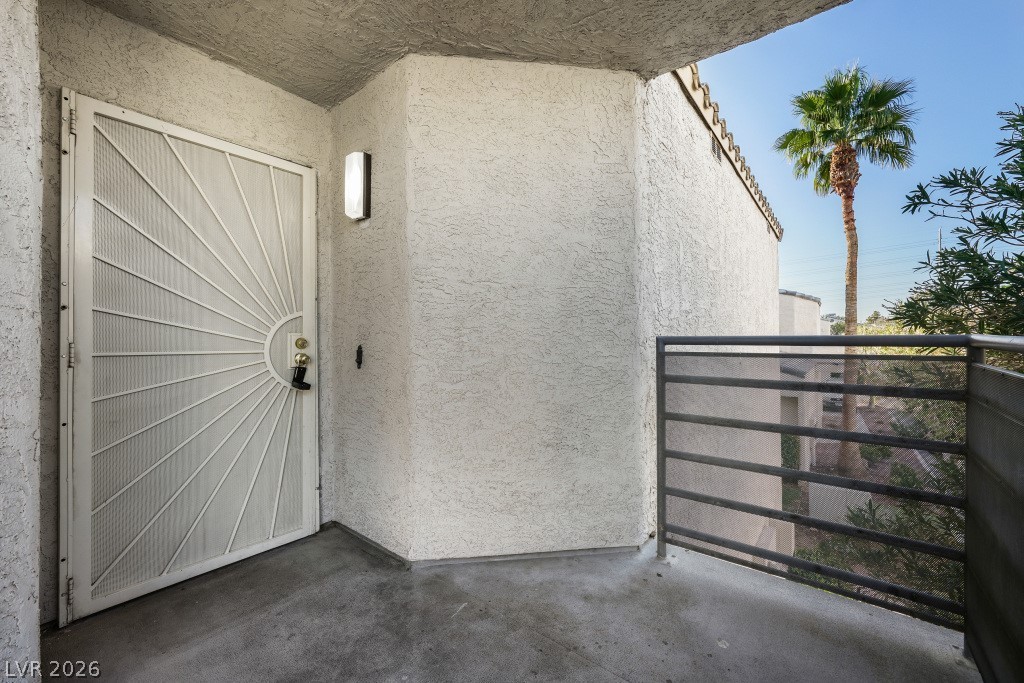 Upstairs entry