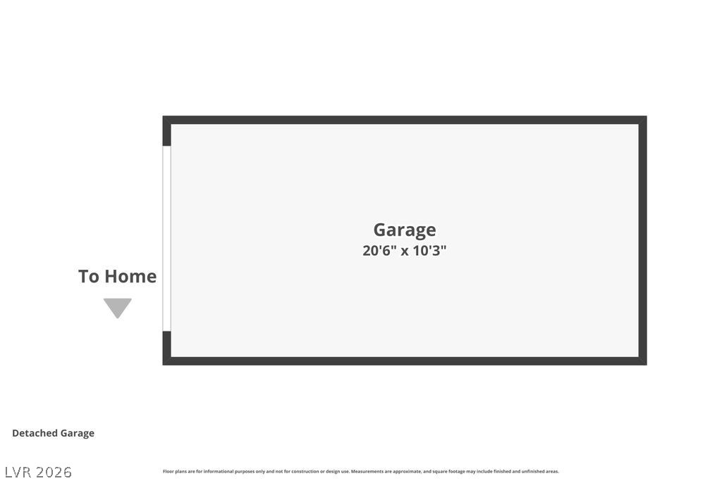 6250 West Flamingo Road, Unit 110 Las Vegas, NV 89103 - Photo 16 of 25 Detached garage