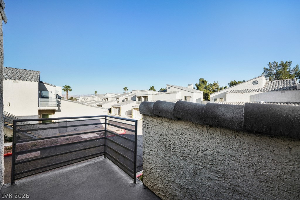 6250 West Flamingo Road, Unit 110 Las Vegas, NV 89103 - Photo 18 of 25 Balcony just off the secondary bedroom