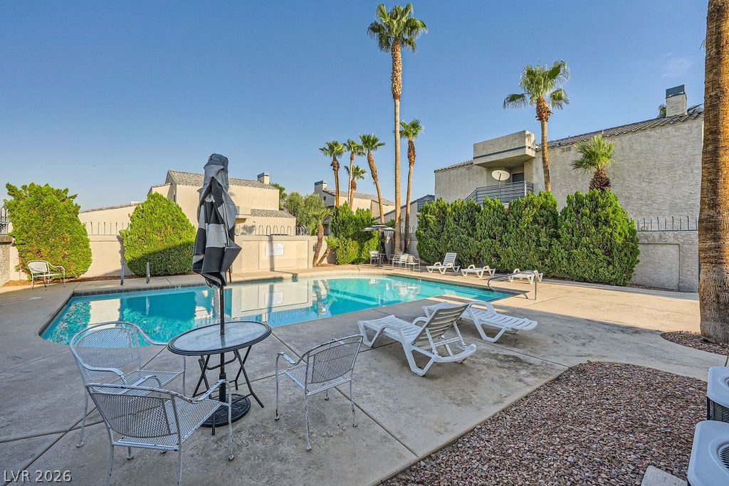 6250 West Flamingo Road, Unit 110 Las Vegas, NV 89103 - Photo 21 of 25 Pool area view 2