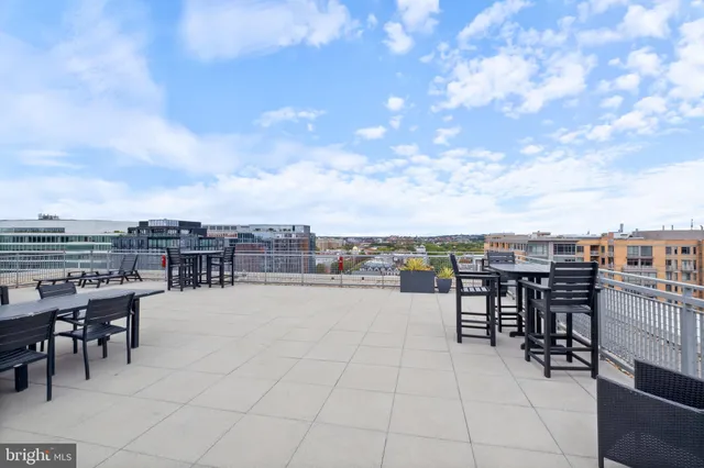 a view of bike garage