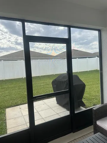 a close view of window