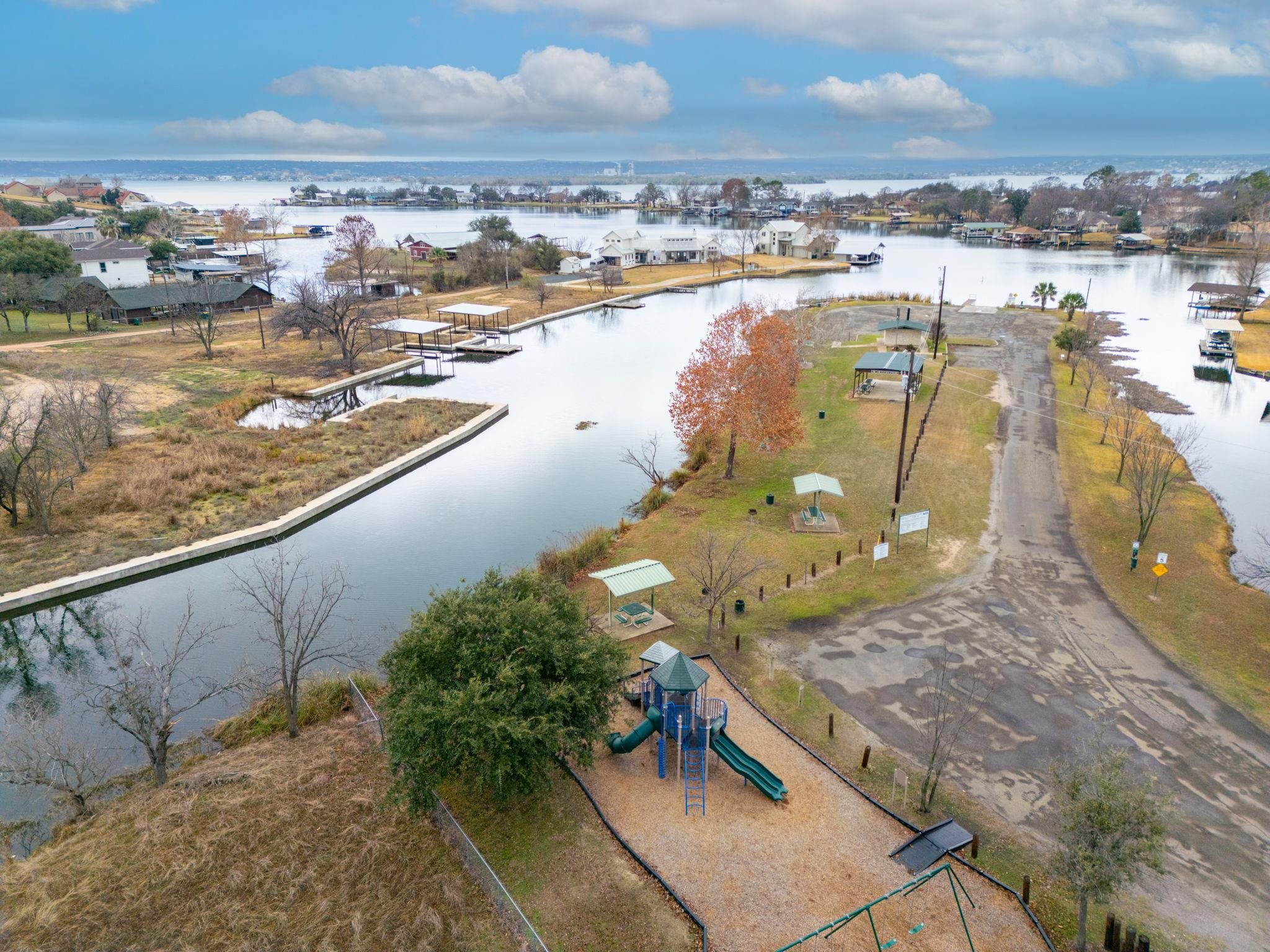 902 Prairie Creek Road Marble Falls, TX 78654 - Photo 3 of 30 a view of a lake