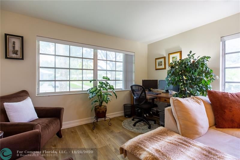 Limetree Condominiums Boynton Beach, FL 33436 - Photo 11 of 45 Villa 252's enormous Living Room allows for a pretty and practical Home Office (discretely tucked away at the far end of the Living Room) without sacrificing living space!