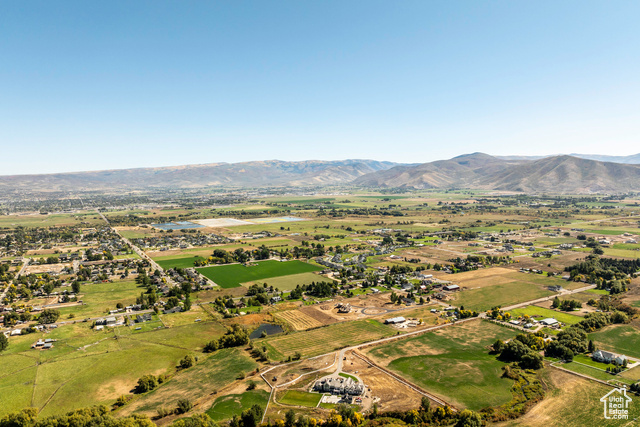 Undisclosed Address Midway, UT 84049 - Photo 25 of 28 Aerial view of sparsely populated area featuring mountains and large plots for crops