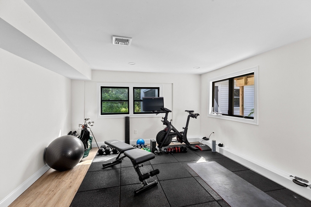 47 Pennfield Road Scituate, MA 02066 - Photo 22 of 27 a view of a room with gym equipment