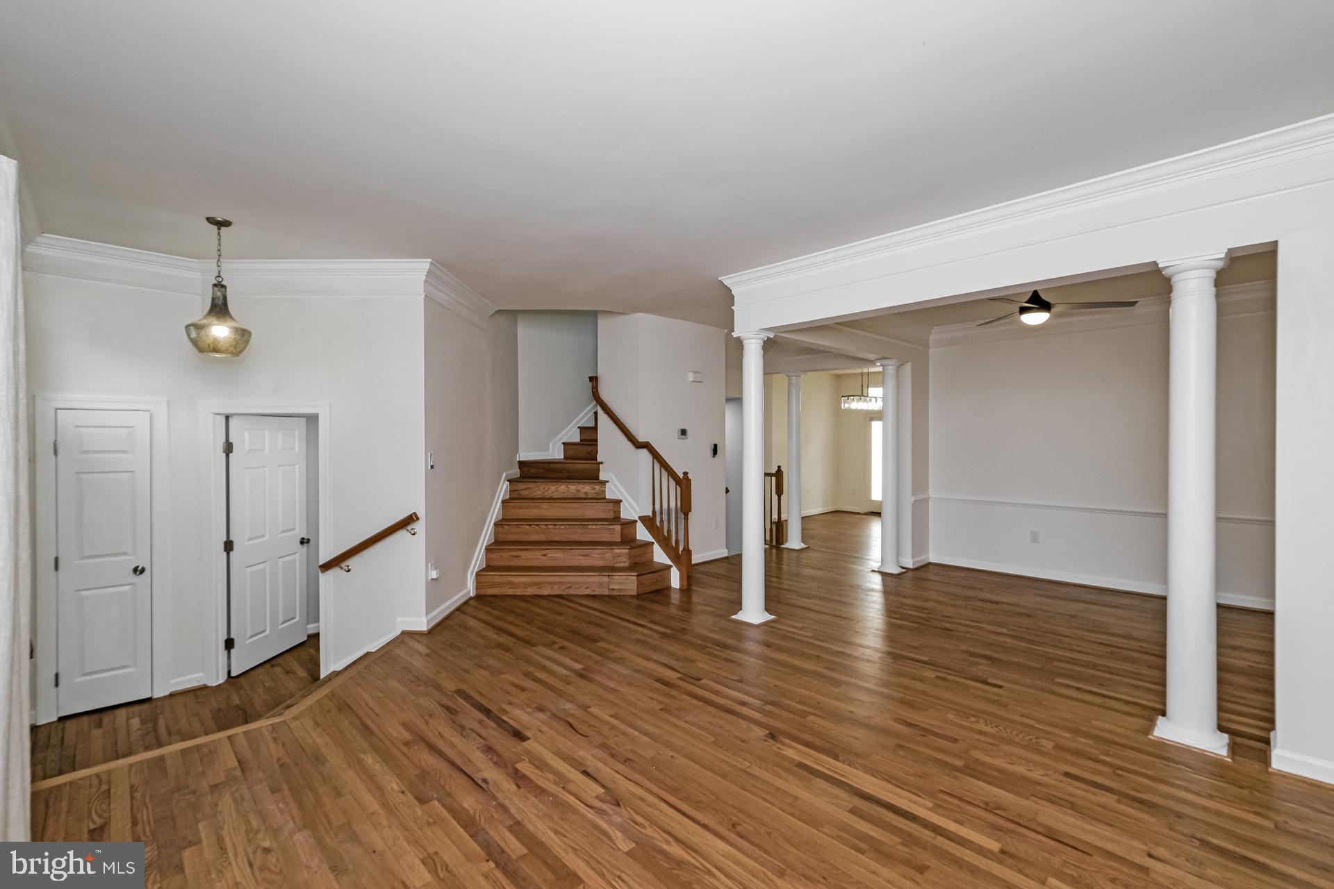 6270 Levi Court Springfield, VA 22150 - Photo 21 of 22 a view of an entryway with wooden floor