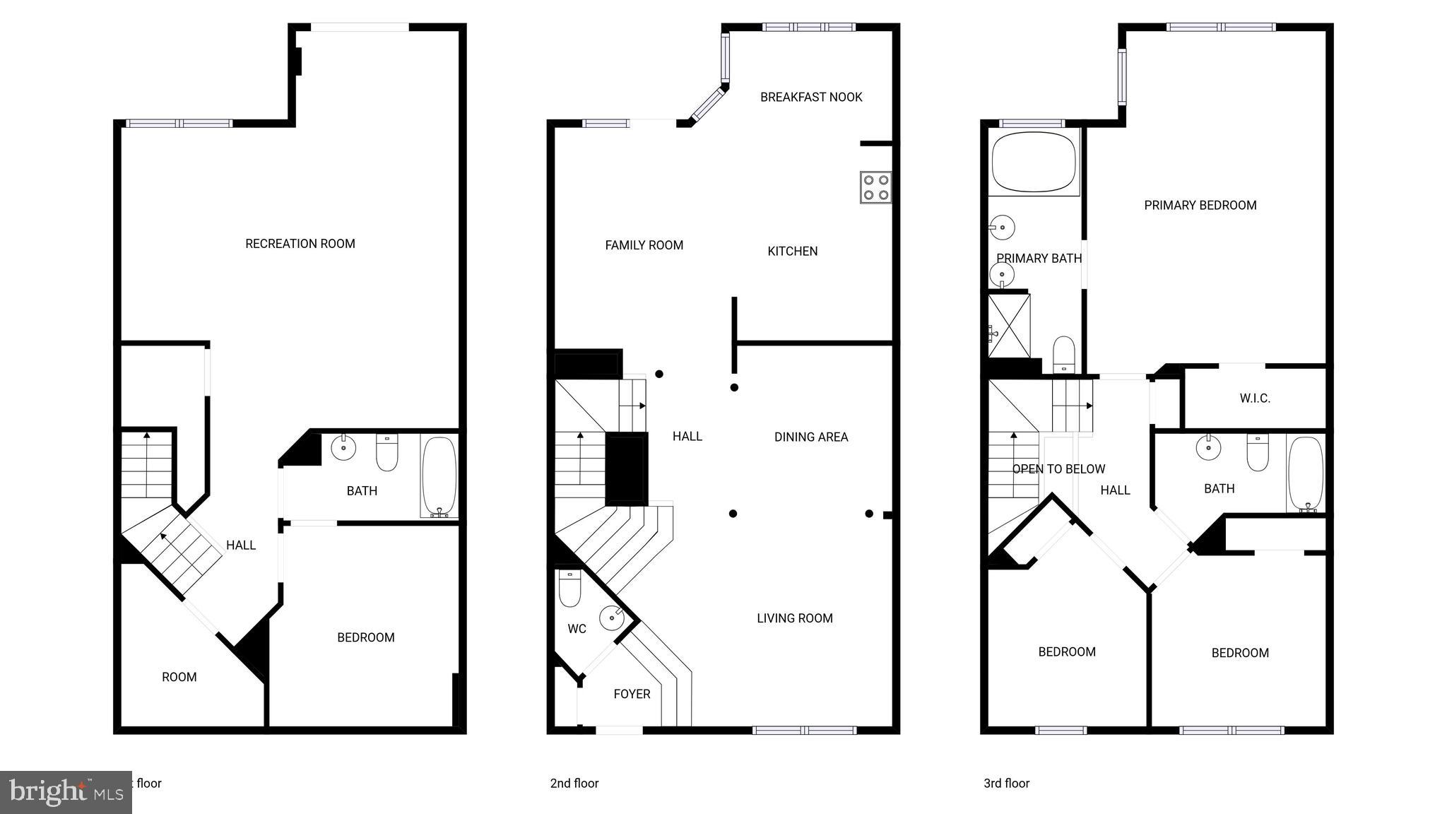 6270 Levi Court Springfield, VA 22150 - Photo 22 of 22 a picture of a floor plan