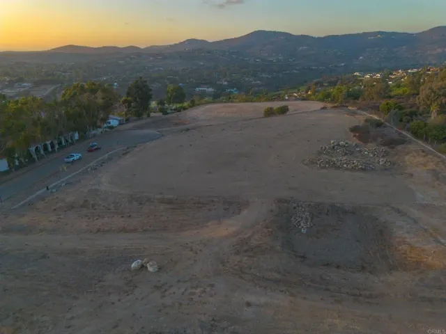 a view of a mountain with a outdoor space