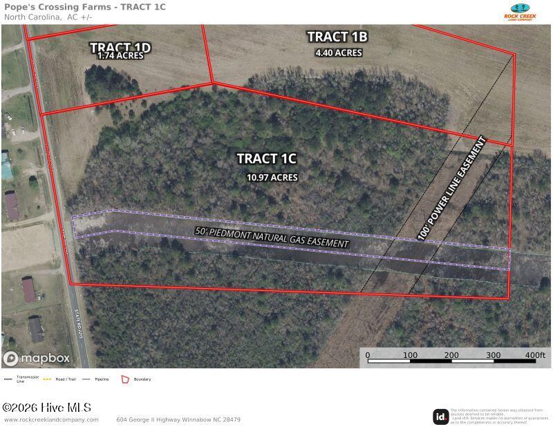 1 C Alamac Road Lumberton, NC 28358 - Photo 2 of 5 Tract 1C - Aerial