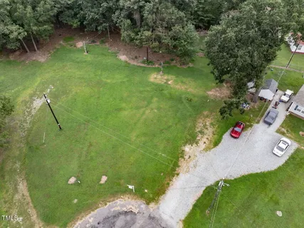 a view of a green yard