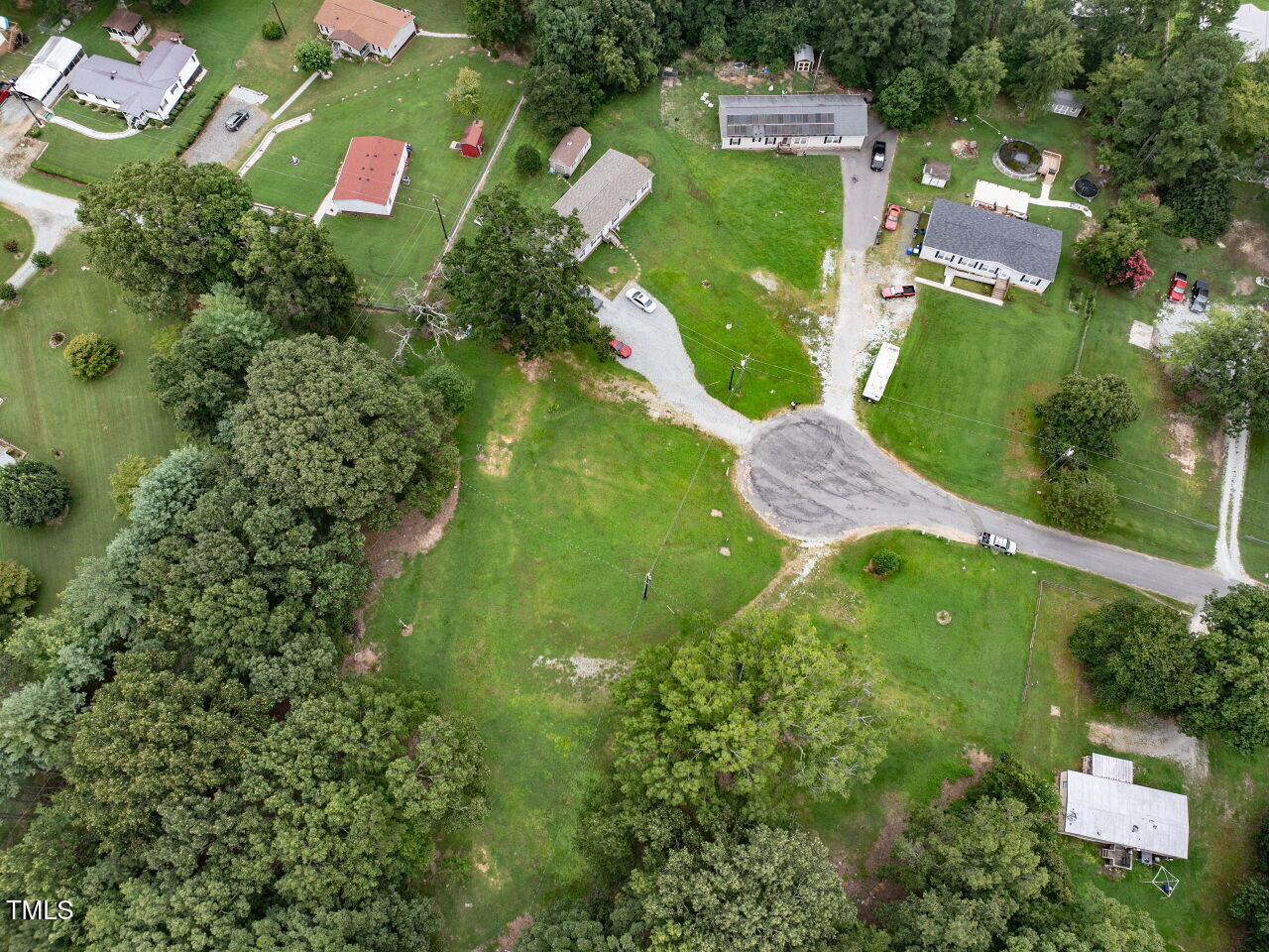 224 Holiday Park Road Hillsborough, NC 27278 - Photo 11 of 11 an aerial view of a residential houses with outdoor space and street view