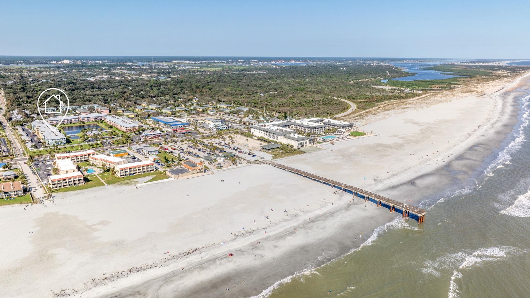 285 Atlantis Circle, Unit 203 St. Augustine, FL 32080 - Photo 66 of 66 a view of an ocean and beach