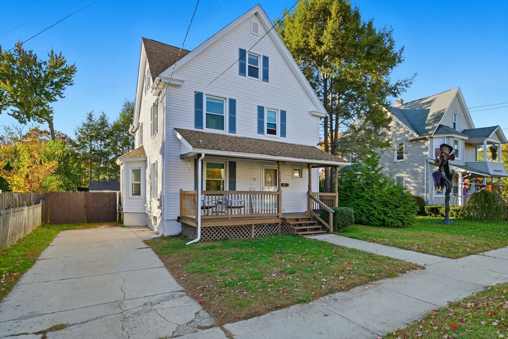 73 Maple Terrace West Springfield, MA 01089 - Photo 3 of 41 a front view of a house with garden