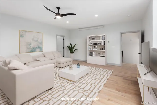 a picture of a bathroom with a shower and a mirror