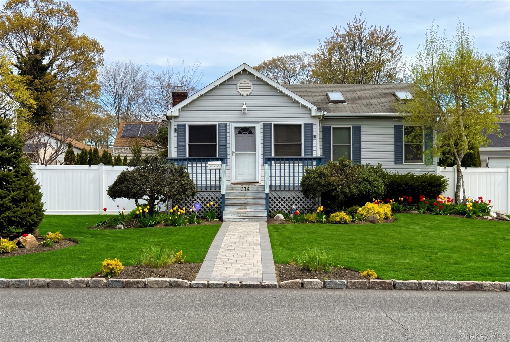 Front of the house