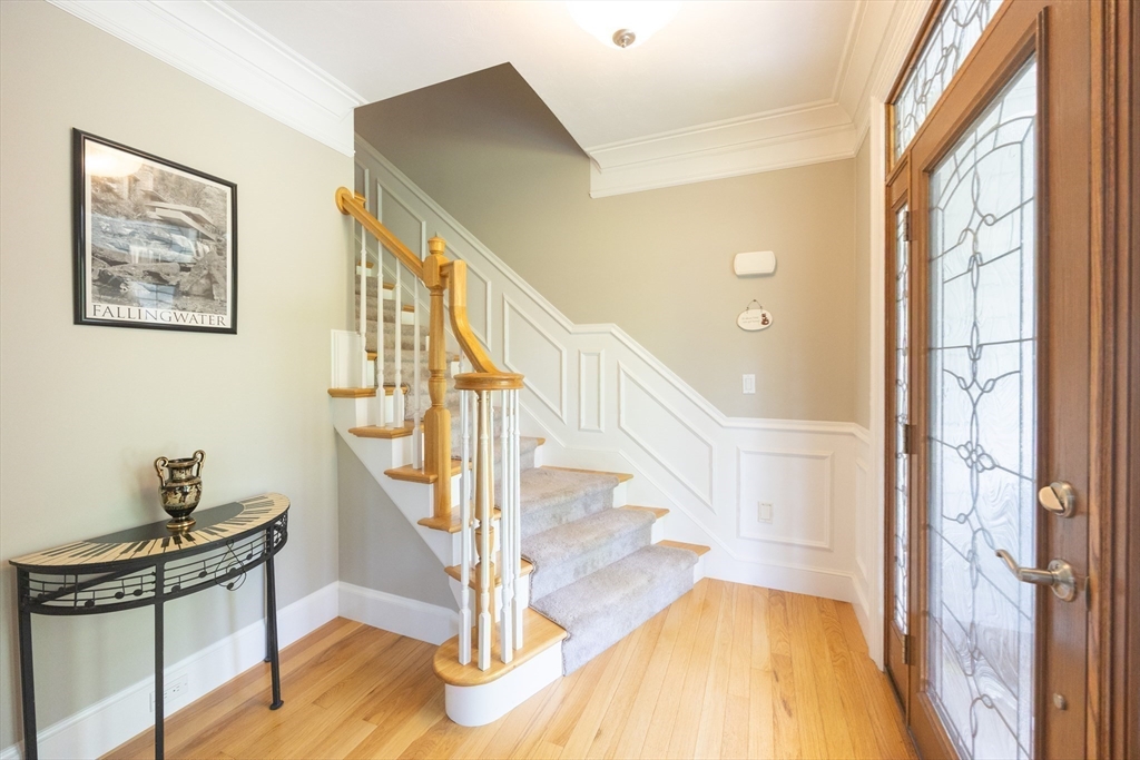 2 Powers Road Mendon, MA 01756 - Photo 7 of 40 a view of entryway and hall with wooden floor