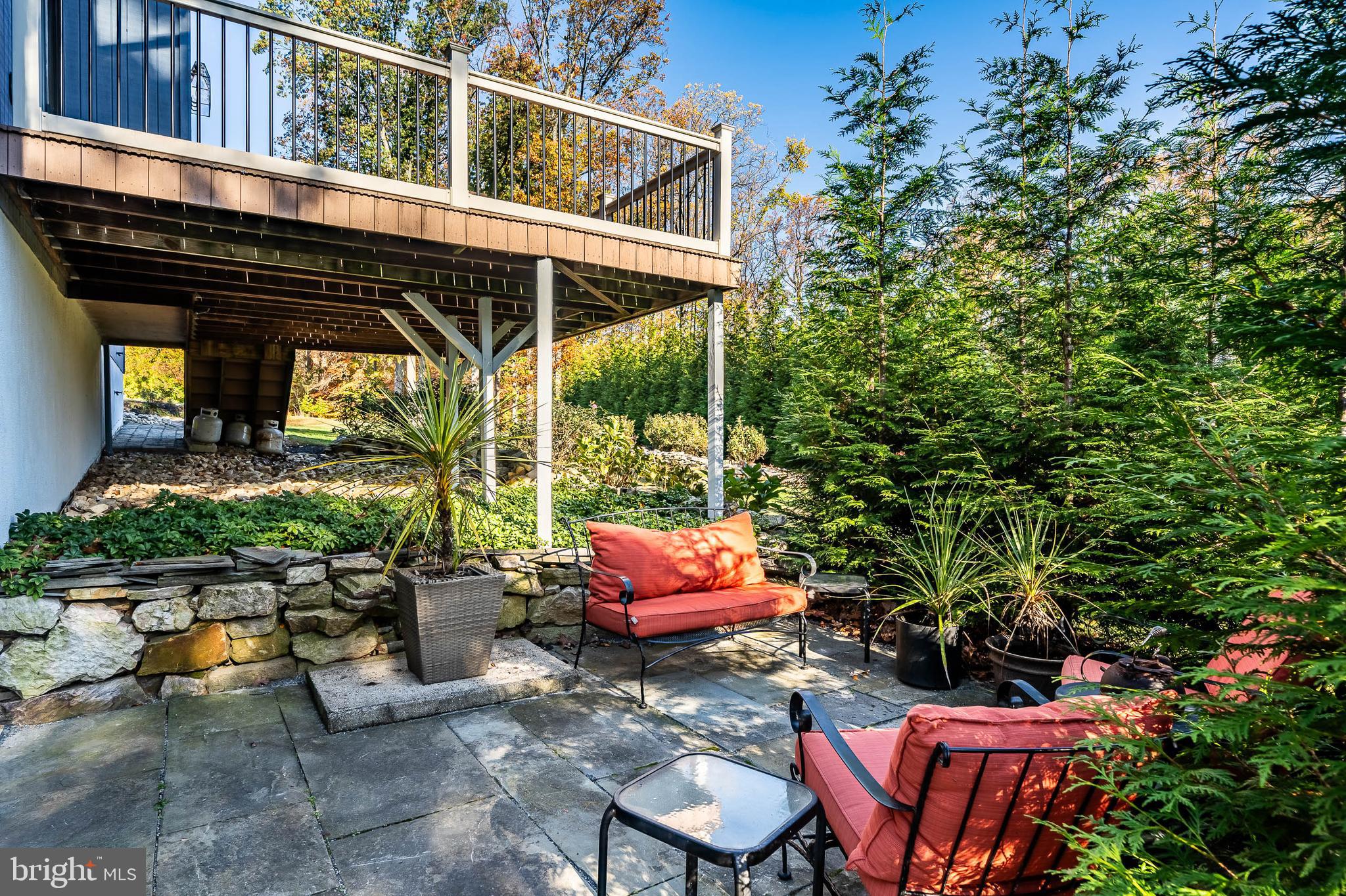 25 Spring Valley Road Malvern, PA 19355 - Photo 35 of 42 View of the deck from the patio
