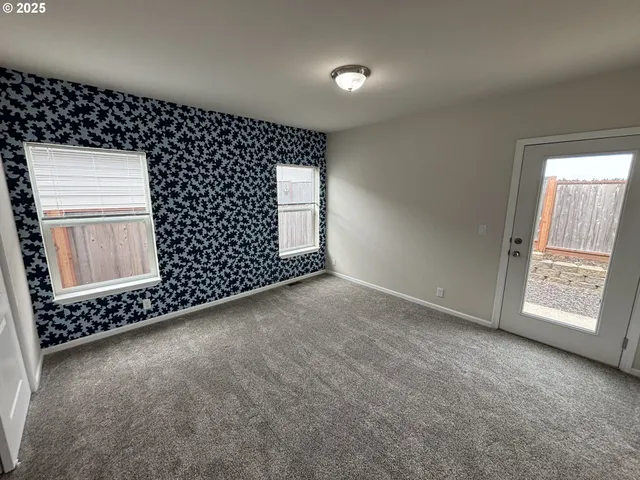 a view of empty room