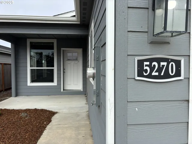 a view of front door of house