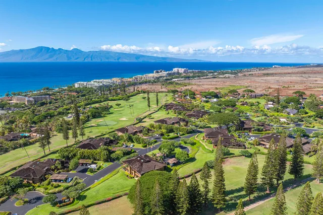 a view of a city and sunset