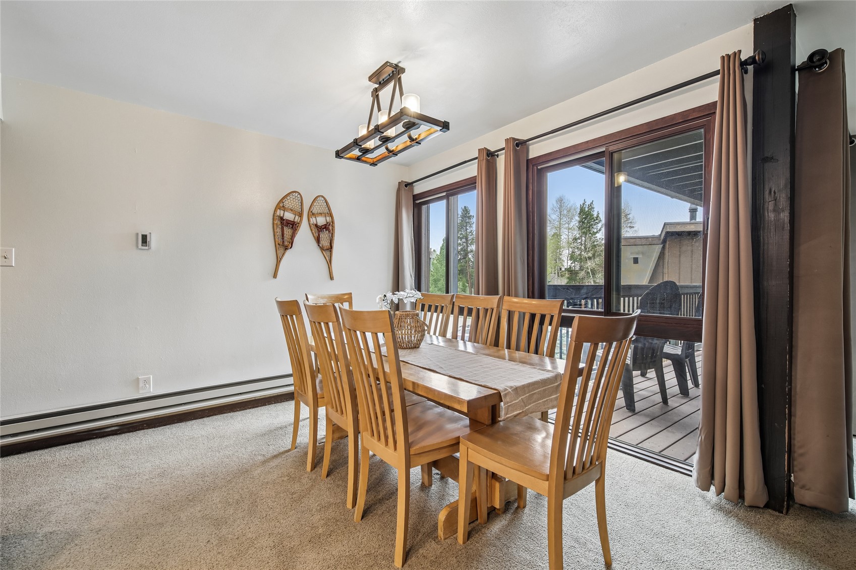 423 Wild Irishman Road, Unit 1008 1009 Keystone, CO 80435 - Photo 8 of 28 a view of a dining room with furniture window and outside view