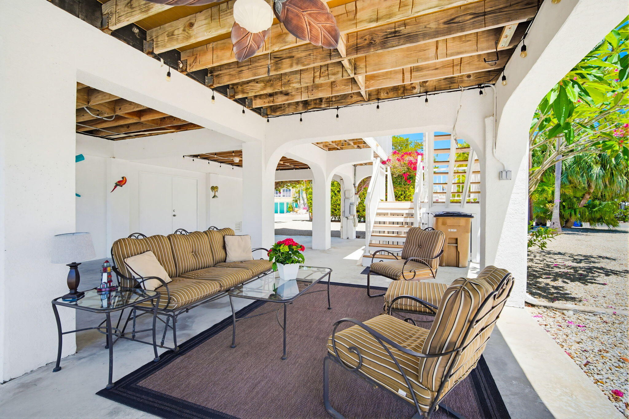 612 Blackbeard Road Summerland Key, FL 33042 - Photo 45 of 68 a outdoor living space with patio furniture