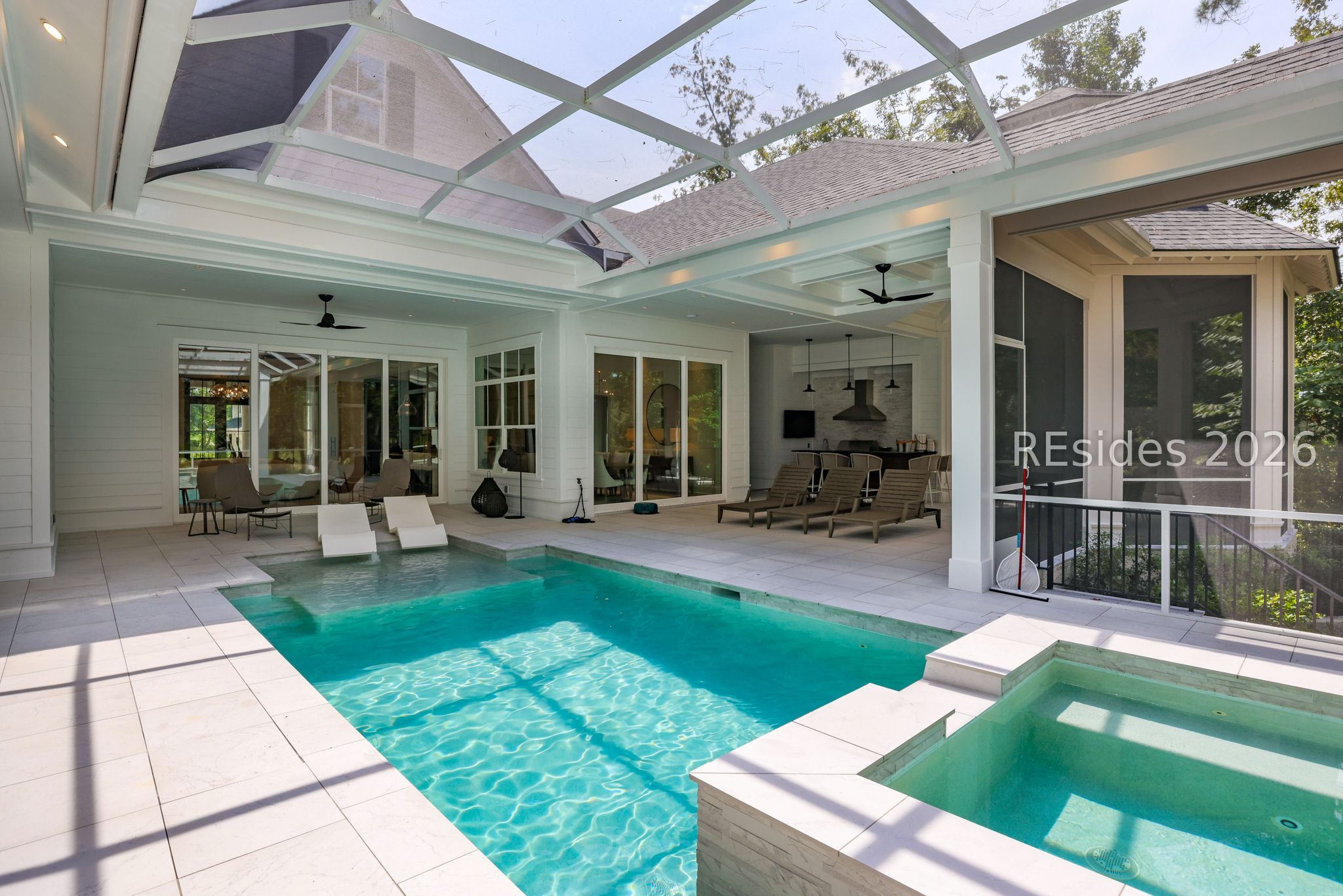 135 Good Hope Road Bluffton, SC 29909 - Photo 62 of 93 Pool view inside lanai