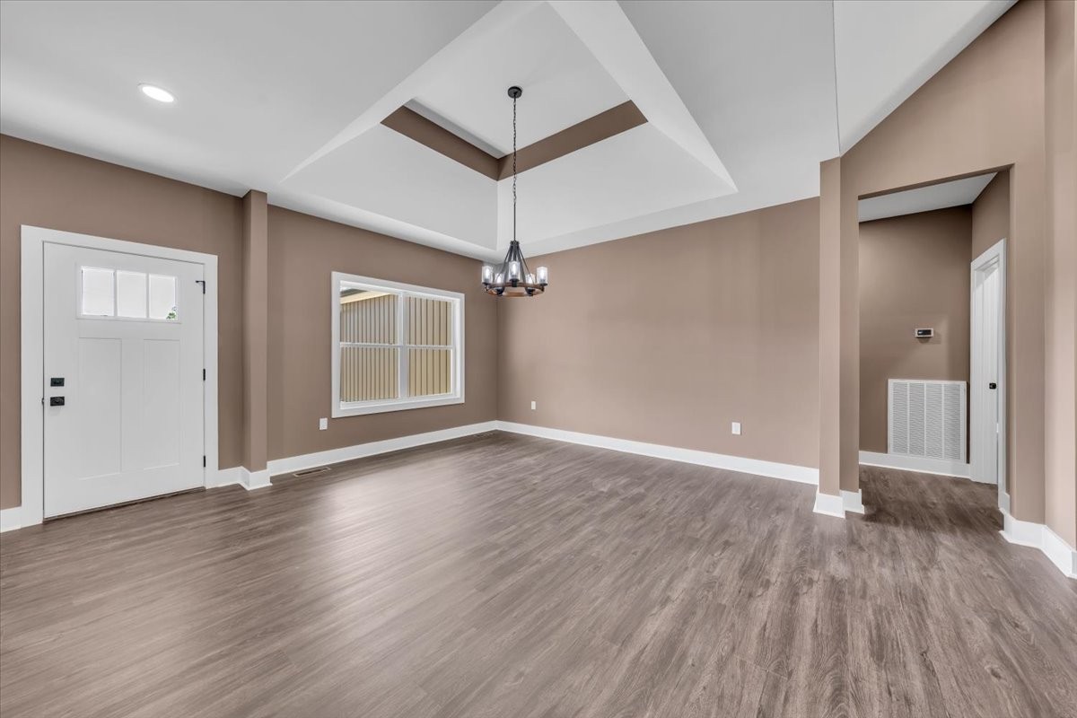 71 Brinkley Road Wartrace, TN 37183 - Photo 9 of 42 a view of an empty room with wooden floor