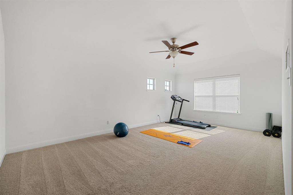 5504 Ripasso Street McKinney, TX 75070 - Photo 22 of 40 a view of a room with gym equipment