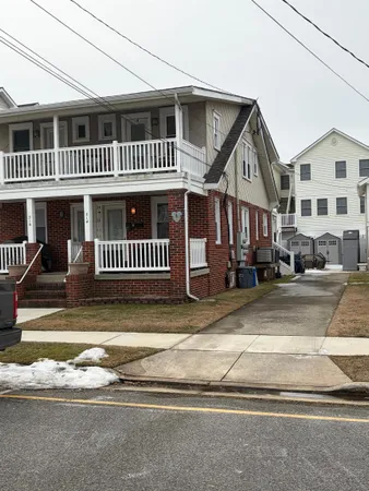 a view of a house with a patio