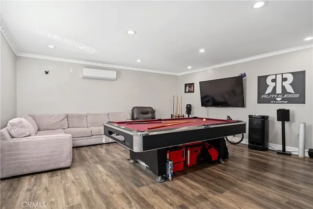 a backyard of a house