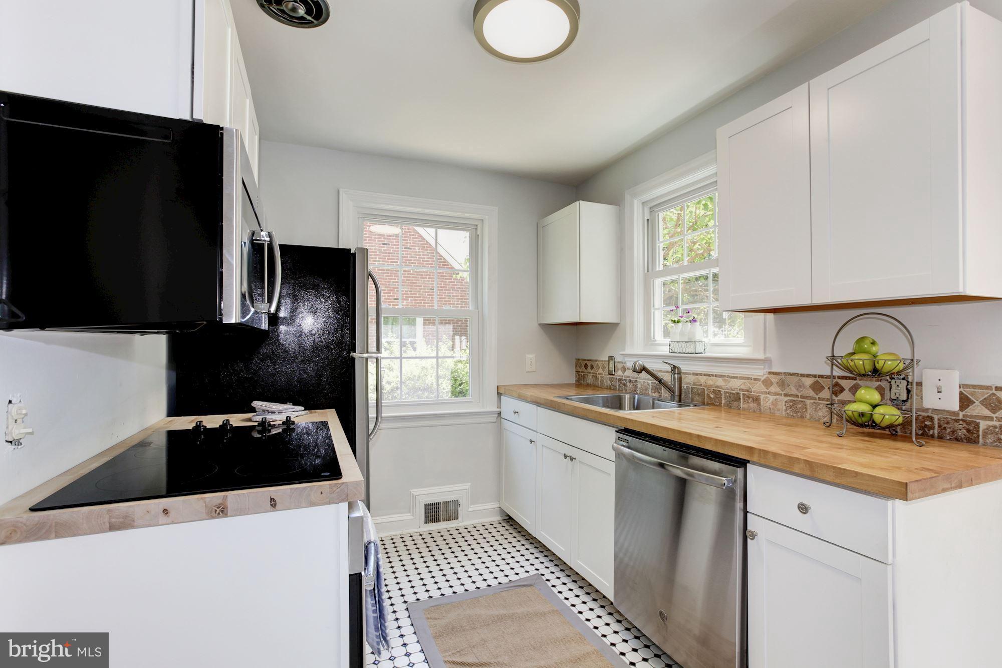 4609 Fordham Road College Park, MD 20740 - Photo 8 of 27 The kitchen with new cabinets...