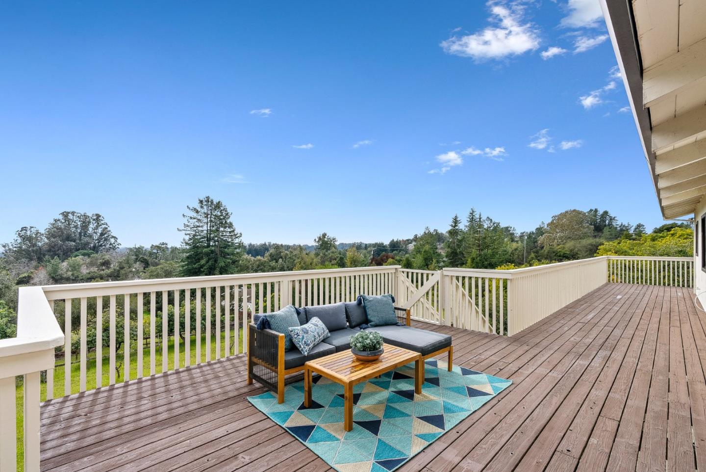 330 Enos Lane Corralitos, CA 95076 - Photo 18 of 73 a view of a roof deck with couches