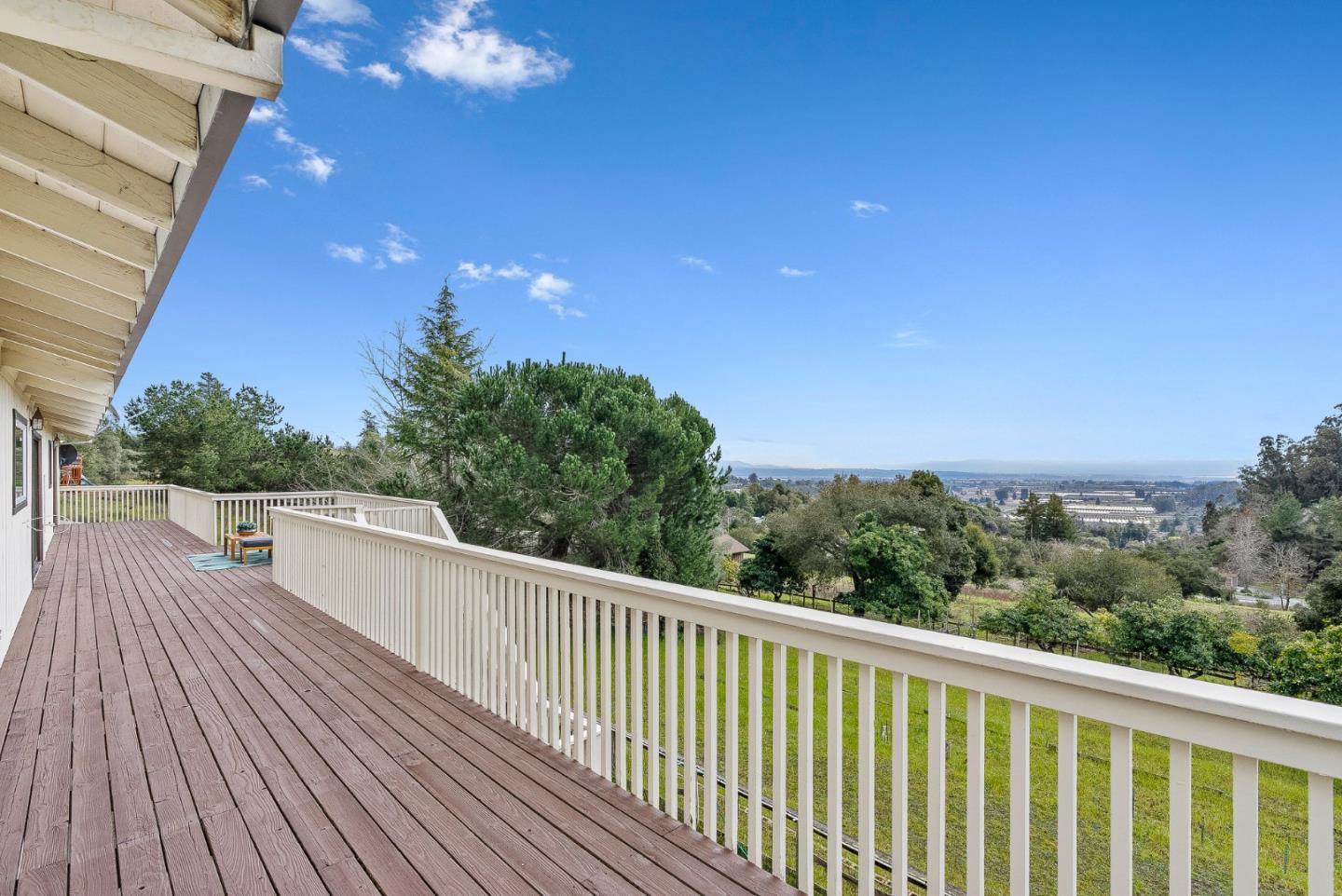 330 Enos Lane Corralitos, CA 95076 - Photo 24 of 73 a view of a balcony with wooden floor