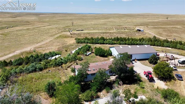 a view of an ocean and city