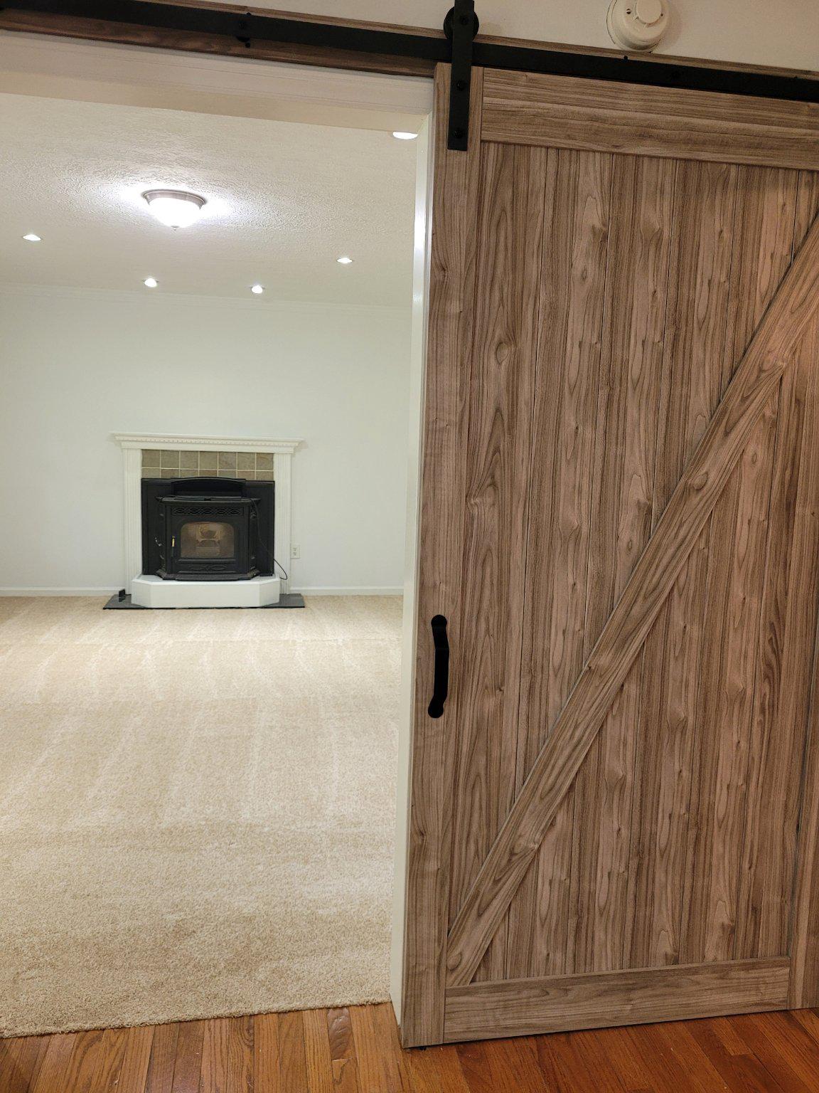 10550 Brent Town Road Catlett, VA 20119 - Photo 15 of 52 Cozy Living Room with Pellet Stove.