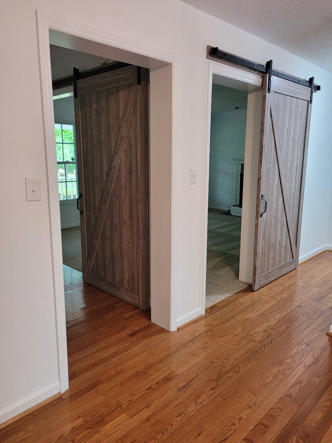10550 Brent Town Road Catlett, VA 20119 - Photo 16 of 52 Living Room Barn Doors Bring Warm Character, Style